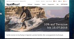 Desktop Screenshot of liquid-surf.com
